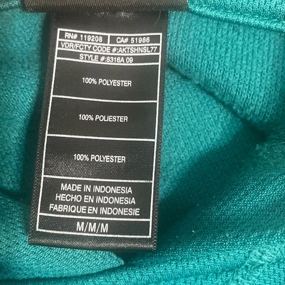 Reebok NFL Team Apparel Miami Dolphins Long Sleeve Hoodie Size Medium. - Picture 4 of 5